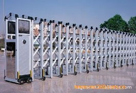 太倉(cāng)伸縮門(mén) 太倉(cāng)電動(dòng)無(wú)軌伸縮門(mén)